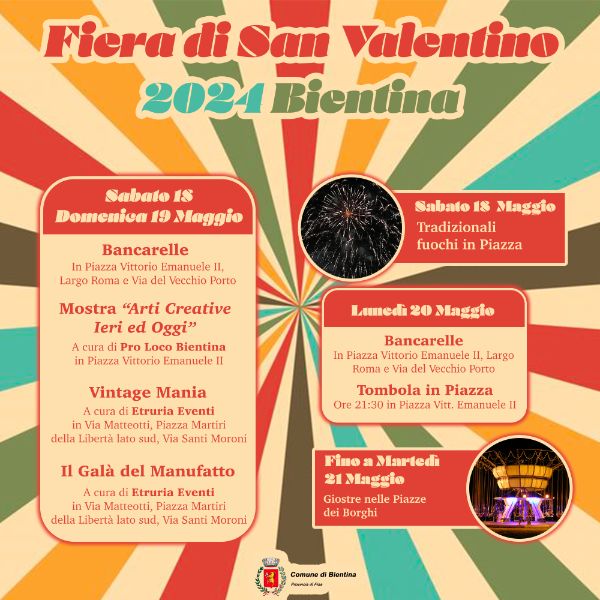 Fiera San Valentino 2024 - Locandina