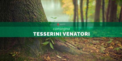 Tesserini Venatori 2024-2024 - Consegna