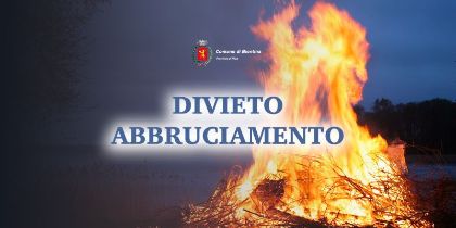 Divieto abbruciamenti - periodo estivo 2024