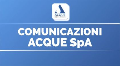 Comunicazione Acque SpA - 11/07/2024