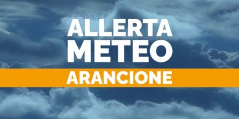 Allerta Meteo Arancione - Banner