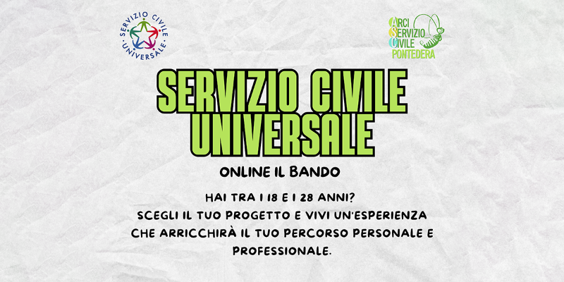 Servizio Civile Universale - Banner