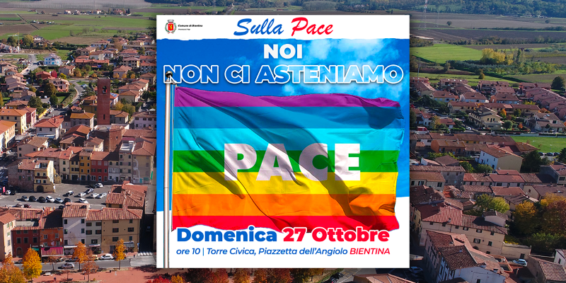 Sulla Pace Noi Non ci Asteniamo - Banner