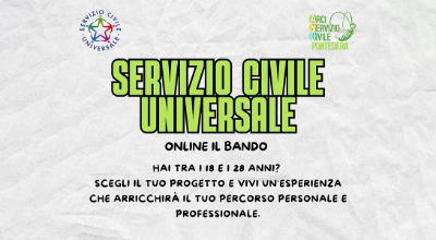 Servizio Civile Universale - Banner