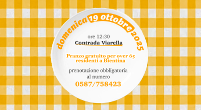 Pranzo over 65 - 2025 - Banner Pranzo over 65 - 2025 - Banner