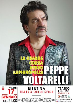 Peppe Voltarelli Teatro delle Sifede - Manifesto