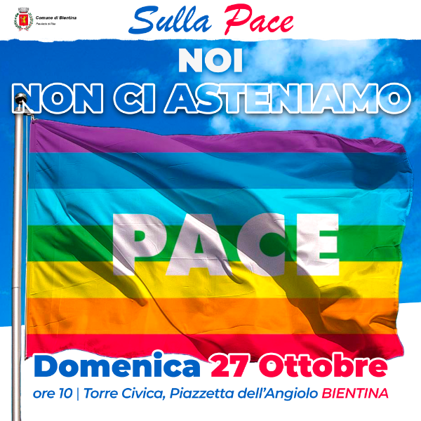 Sulla Pace Noi Non ci Asteniamo 27 Ottobre 2024 - Locandina