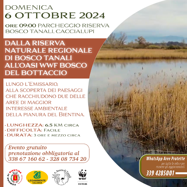 Escursione Tanali - 6 Ottobre 2024 - Locandina