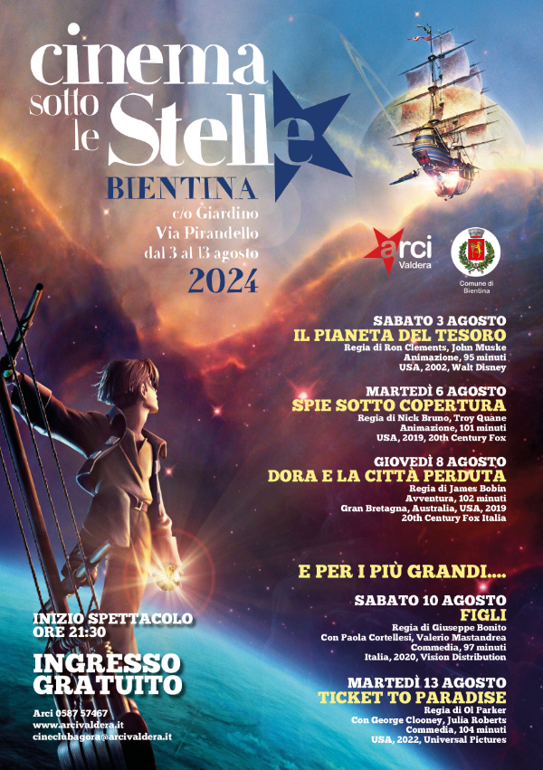 Cinema sotto le stelle - Locandina 2024