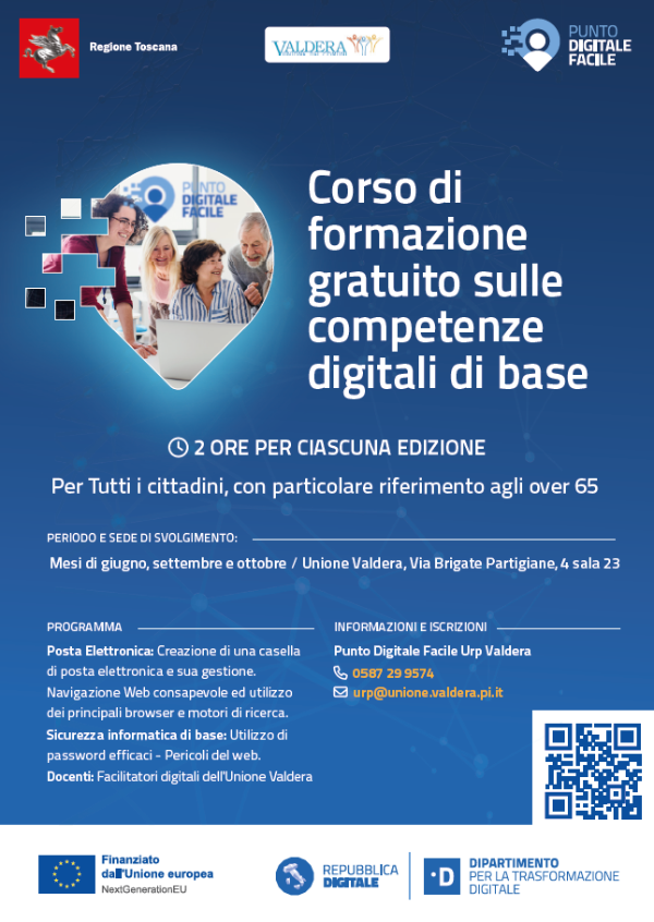 Competenze Digitali - Corso di formazione - Locandina