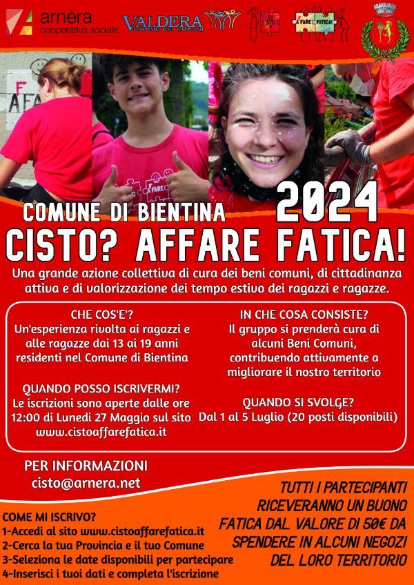 Ci Sto Affare Fatica 2024 - Locandina